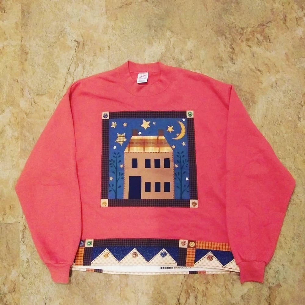 Vintage House/Moon Nighttime Sweater